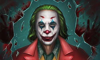 Shadowed Joker, joker, superheroes, artwork, digital-art, artstation HD wallpaper