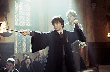 Harry Potter, Movie, Harry Potter And The Chamber Of Secrets, Daniel Radcliffe, Gilderoy Lockhart, Kenneth Branagh HD wallpaper