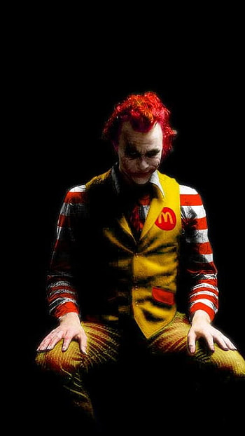 Joker , scary look HD phone wallpaper