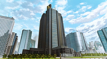 Anime City, Scenery, City, Anime Scenery, Anime HD wallpaper
