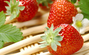 Food, Strawberry, Sweet, Berry HD wallpaper