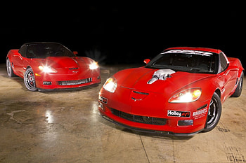 Street vs Track: A Pair of ProCharged 2007 Corvette C6 Z06s Packing 1,200 RWHP, Vettes, GMs, Bowties, Red HD wallpaper