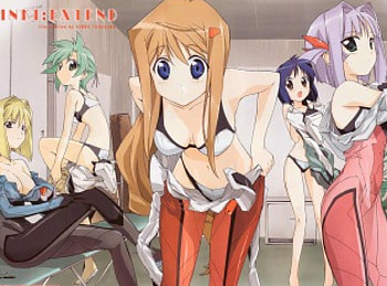 Jinki Extend, satsuki, anime, aoba, rui, akao HD wallpaper