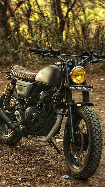 Bullet Bike, Kgf Bike, Royal Enfield, Old Bike, Black Bike HD phone wallpaper
