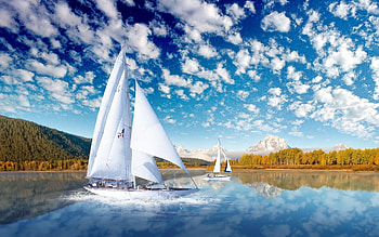 Transport, Landscape, Yachts HD wallpaper