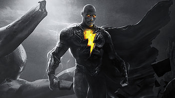 Black Adam, The Rock as Black Adam, 2021 release, Powerful superhero HD wallpaper