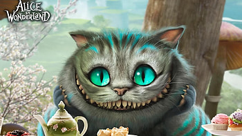Cheshire Cat, Alice in Wonderland (Movie) HD wallpaper