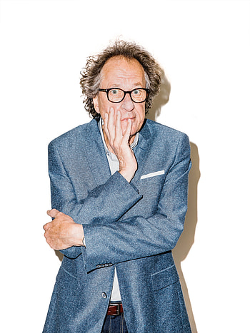 Geoffrey Rush, Versatile actor, Rogues and fools, Genius performer HD phone wallpaper