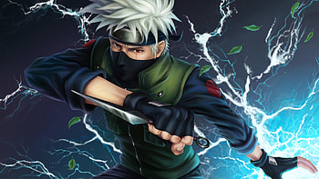Artwork, Hatake Kakashi HD wallpaper