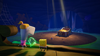 SpongeBob: Titans of the Tide — Treasure Cove, video game, SpongeBob SquarePants: Titans of the Tide HD wallpaper