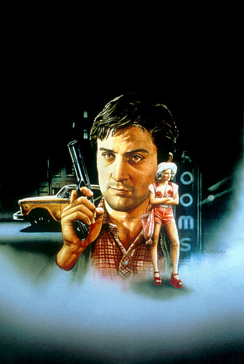 Robert De Niro and Jodie Foster, Taxi Driver HD phone wallpaper