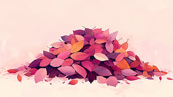 Vibrant Leaf Pile - Stunning, leaf pile, leaf, Autumn, colorful HD wallpaper