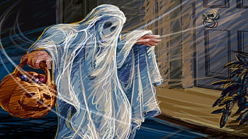 A Ghost, other, people, fantasy, entertainment HD wallpaper