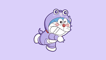 Doraemon : Cute Purple Anime Doraemon, Anime, Doraemon HD wallpaper