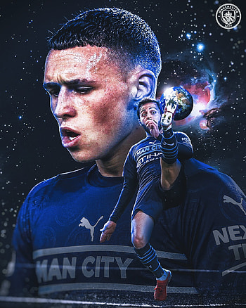 Manchester City, Soccer, Bernardo Silva, Phil Foden HD phone wallpaper