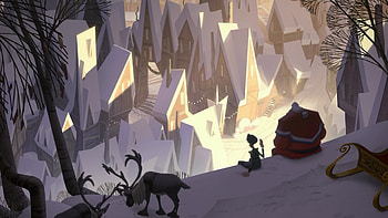 Klaus (2019), Artful backgrounds, Festive layouts, Animated delight HD wallpaper