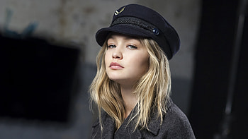 Gigi Hadid, cap, blonde, supermodel HD wallpaper