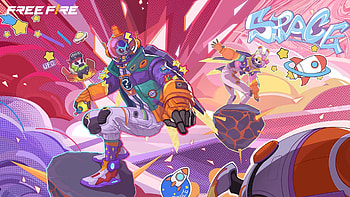 Garena Fire Space-Themed, video game, Garena Fire HD wallpaper