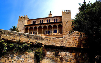 Cities, Trees, Lock, Stone, Spain HD wallpaper