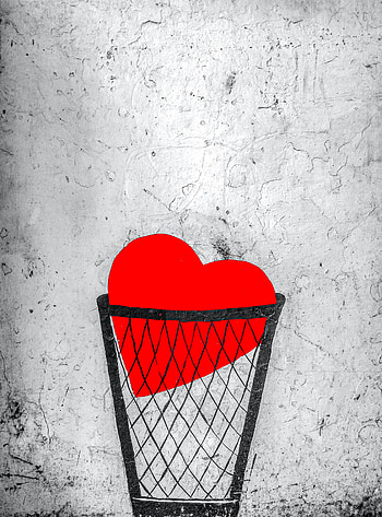 Art, Love, Sadness, Heart, Sorrow, Street Art HD phone wallpaper