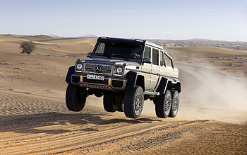 Sand, Cars, Flight, Mercedes-Benz, Bounce, Jump HD wallpaper