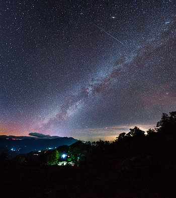 Landscape, Nature, Stars, Night, Milky Way, Vietnam, Viet Nam HD phone wallpaper