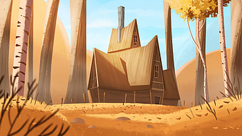 Art, Wooden, Wood, Forest, Hut HD wallpaper