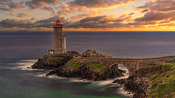 Petit Minou, Lighthouses HD wallpaper