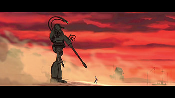 Couldn't find this frame from The Iron Giant so here's a screen . HD wallpaper