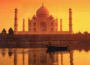 Taj-Mahal-Agra-Uttar-Pradesh-India, India, Dome, Tomb, Monument HD wallpaper