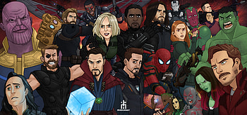 Avengers Infinity War Artwork, avengers-infinity-war, 2018-movies, movies, artwork, artist, deviantart HD wallpaper