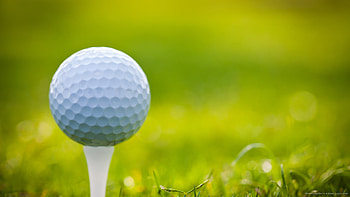 Golf Ball On Tee HD wallpaper