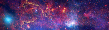 Space Telescope Mix Dual HD wallpaper