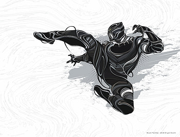 Black Panther Art, black-panther, art, artwork, digital-art, superheroes, behance HD wallpaper