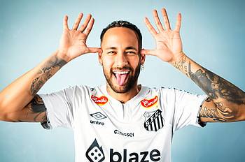 Santos FC Star Celebration — Soccer, Sports, Neymar HD wallpaper