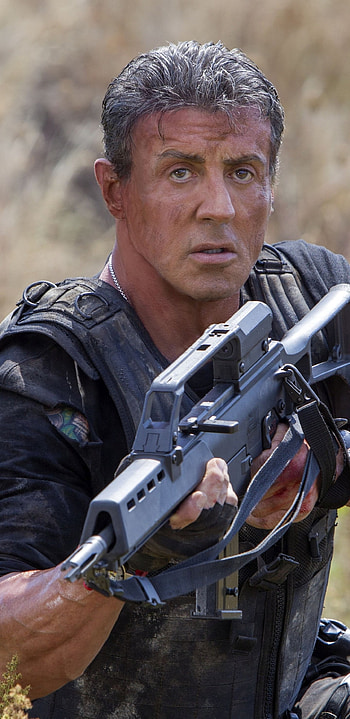 Sylvester Stallone, The Expendables HD phone wallpaper