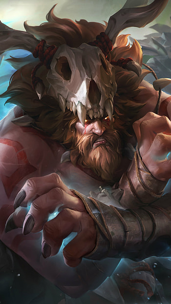 Primal Udyr, video game, League Of Legends HD phone wallpaper
