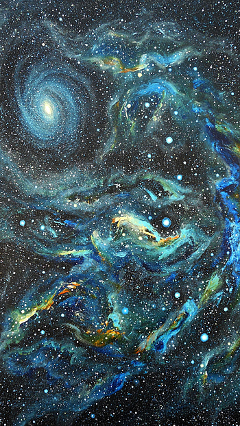 Galaxy Aesthetic, Beautiful, Space HD phone wallpaper
