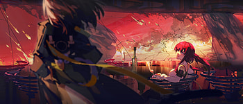 Stelle & Kafka in Honkai: Star Rail - Epic Video Game, Stelle (Honkai: Star Rail), Kafka (Honkai: Star Rail), video game, Honkai: Star Rail HD wallpaper