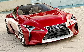 Lexus LF LC Sport Concept, red cars, lexus lc sport, cars, vehicles, lexus, concept HD wallpaper