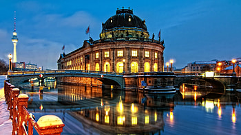 Berlin Museum Island, Bode Museum, German museums, Travel HD wallpaper