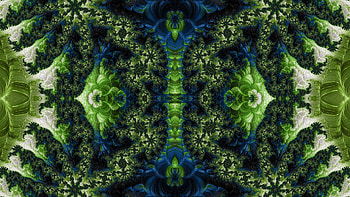 Trippy Psychedelic Fractal, trippy, psychedelic, aesthetic, green, Abstract, fractal, abstract green HD wallpaper