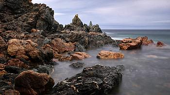Nature, Stones, Rocks, Fog, Stone HD wallpaper