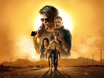 Terminator: Dark Fate, 2019 movie, poster HD wallpaper