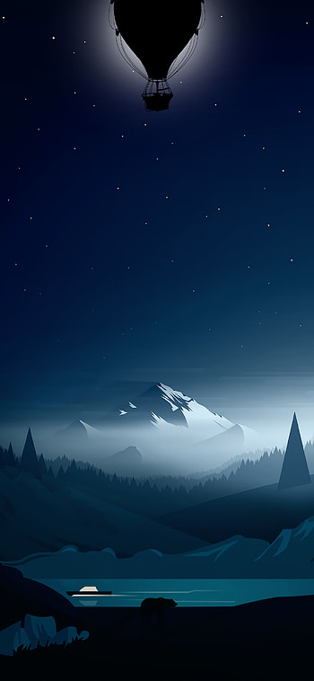 Notch, atmosphere, sky HD phone wallpaper