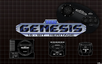 ... Sega Genesis: 16-bit Heritage by BLUEamnesiac HD wallpaper