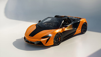 2026 McLaren Artura Spider MCL39 Championship Edition, Convertible, Hybrid, Turbo, V6, car HD wallpaper