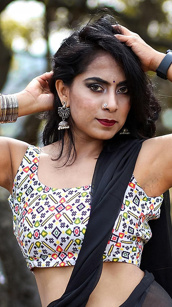 Sushma Gowda, sexy seductive, kannada model HD phone wallpaper