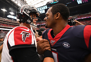 Deshaun Watson, Matt Ryan HD wallpaper