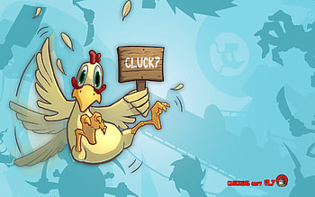 video game, Chickens Can't Fly HD wallpaper
